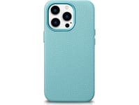 Icarer Litchi Premium Läderfodral Iphone 14 Pro Max Magnetiskt Fodral Med Magsafe Grönt (Wmi14220712-Gn)