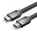 Ugreen HDMI 2.1-kabel, 8K 60Hz, 48Gb/s, 3m - Grå