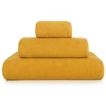 Graccioza Bee Waffle Handduk Kamel 46x76