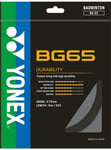 Yonex BG65 - Black - Badminton Racket String - 10m - Set