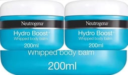2x Neutrogena, Hydro Boost Whipped Body Balm, 200 ml