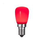 Star Trading LED röd päronlampa 2lm E14 0,9W