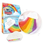 Large Cloud Rainbow Bath Bomb from Zimpli Kids Magically Creates Multi-Colour...
