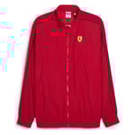 PUMA Scuderia Ferrari Race T7 Oversized Jacket Men, storlek Medium