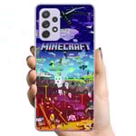 Samsung Galaxy A52s 5G TPU Mobilskal MineCraft