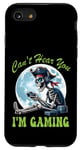 Coque pour iPhone SE (2020) / 7 / 8 Lunettes de soleil drôles de pirates pour jeux vidéo et lunes