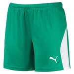 Puma Liga Shorts W Pantalon de Jogging Femme, Pepper Green White, XS