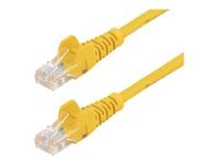 Startech.Com 0.5M Yellow Cat5e / Cat 5 Snagless Ethernet Patch Cable 0.5 M - Patch-Kabel - Rj-45 (Hane) Till Rj-45 (Hane) - 50 Cm - Utp - Cat 5E - Tvinnad, Hakfri - Gul