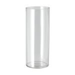Scandi Living Cylinder vas o10x25 cm Klar
