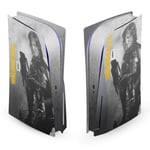Head Case Designs Daryl Double Exposure Daryl Dixon Graphics Matte Vinyl Faceplate Sticker Gaming Skin Decal Cover Compatible With Sony PlayStation 5 PS5 Disc Edition Console