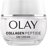Olay Collagen Peptide Face Moisturiser Day Cream, Skincare with Niacinamide 99%