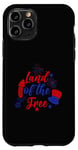 Coque pour iPhone 11 Pro 4 juillet Land of The Free