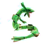 80cm Rayquaza Plyschleksak Inbyggd Skelett Söt Anime Karaktär Drakeleksak Plyschsoffa Ornament Co Green