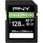PNY Carte Mémoire SD 128GB X-PRO 90 Classe 10 U3 V90 UHS-II