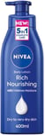 NIVEA Rich Nourishing Body Lotion (400ml) 48h Intensive Moisture For Dry Skin