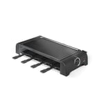 Livoo – Appareil à raclette DOC312 – 8 personnes, 1300W, plateau grill amovible, thermostat réglable, 42 * 23cm, 8 spatules et 8 caquelons inclus