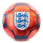 Hy-Pro Ballon de Football sous Licence Officielle England FA Classic Signature | Métallique, Taille 5, entraînement, Match, Marchandise, Collection pour Enfants et Adultes
