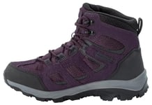 Jack Wolfskin Women's Vojo 3 Texapore MID W 2023 Outdoor Shoes, Purple/Grey, 7.5 UK
