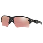 Oakley OO9188 Men's FLAK 2.0 XL Rectangular Sunglasses, Black