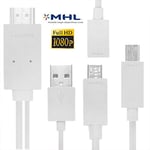 Câble MHL Adaptateur micro-USB vers HDMI Adapter 5 broches + Adaptateur à 11 broches
