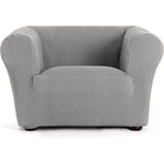 ECOMMERC3 Housse de canapé 1 Place Super élastique pour Chester et Klippan - Housse de canapé Gris Clair Protection Quotidienne et Ajustement