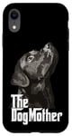 Coque pour iPhone XR The Dog Mother Lab Mom Labrador retriever Dog Mama Noir