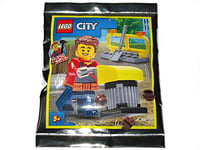 LEGO City Harl Hubbs with Tamping Rammer Foil Pack Set 952018 (Bagged)