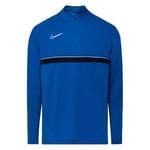 Nike Träningströja Academy 21 Drill Top - Royal Blå/Vit, storlek XX-Large