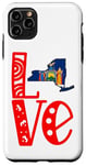 iPhone 11 Pro Max Love New York in Art Block Letters Case