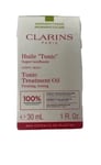 Clarins Tonic Treatment Oil Firming And Toning 30ml New