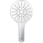 Grohe Rainshower SmartActive 130 hånddusj, krom/hvit