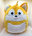Tails Squishmallow Sonic the Hedgehog 10" Plush Soft Toy  Yellow BNWT NEW UK
