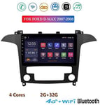 XXRUG Android 8.1 Stereo GPS Navigation Radio for Ford D-Max 2007 2008 9"Touch Screen Multimedia Player Mirror Link Bluetooth Hands-free Calls SWC DAB