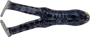 Berkley Pbbfr3-hdblp Beat'n Paddlefrog, 5pk 3.9" HD Black PowerBait Paddle Frog Mixte, Motif léopard Noir, Taille Unique
