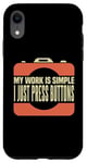 iPhone XR Funny Camera Lover Photographer Quote Case