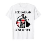 For England & St George. Proud English Flag. St Georges Day T-Shirt