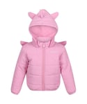 Regatta Girls Character Padded Water Repellent Winter Coat - Pink - Size 18-24M
