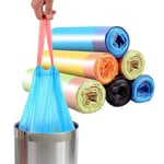 Auto Close Garbage Bag Thickened Leak Proof Disposable Plastic Send By Random 45pcs/3rolls