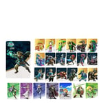 Standard Amiibo Cartes pour Zelda Tears of The Kingdom Wabecil 26pcs Compatible avec Nintendo switch