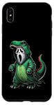 Costume de fantôme portant un dinosaure pour Halloween Cosplay T-Rex Coque pour iPhone XS Max