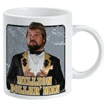Million Dollar Man Mug Wrestler 80s WWF retro wrestling gift idea for him