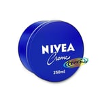 Nivea Creme All Purpose Face Body Moisturising Cream for Dry Skin Care 250ml
