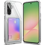 Ringke Samsung Galaxy A56 Fusion Skal med kortfack, genomskinlig