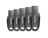 5 pièces Clé USB Sandisk Ultra Curve 32 Go USB 3.2 Gen1 100MB/s Flash Pen Drive