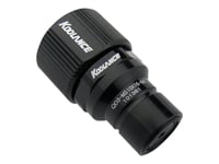 Koolance Qd3 Male Quick Disconnect No-Spill Coupling, Compression For 10Mm X 16Mm (3/8In X 5/8In) - Koppling Till Vätskekylsystem - Svart