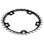 Spécialités TA 110pcd Nerius Campagnolo Offset 10 Speed Chianring, Black, Inner 39T