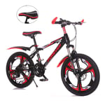 Kids' Bikes Children's Bicycles Outdoor Children's Mountain Bikes Boys And Girls Cycling 18-inch Outdoor Children's Bicycles (Color : Black, Size : 18 inches)
