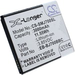 Batteri till EB-BJ700CBN för Samsung, 3,85V, 3000mAh