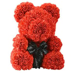Kslogin Soap Foam Rose Bear Artificial Flower In Gift Box For Girlfriend Christmas Day Valentines Day Gifts