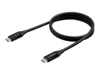 Edimax UC4 Series - USB-kabel - 24 pin USB-C (hane) till 24 pin USB-C (hane) - USB4 / Thunderbolt 3 / DisplayPort - 20 V - 5 A - 2 m - stöd för 4K, stöd för 5K, upp till 40 Gbps dataöverföringshastighet, Fast Power Charging (240W) - för Epson Stylus Pro 4900, Pro 4900 Designer Edition, Pro 4900 Spectro_M1